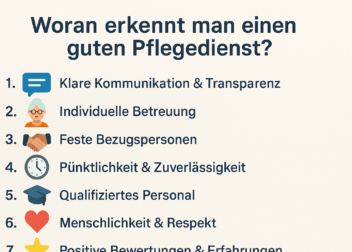 woran erkennt man einen guten pflegedienst